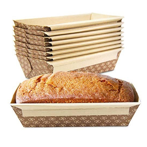 Rectangle Pans Grease Proof Bakery Paper Bread Pans Cakes Rectangular